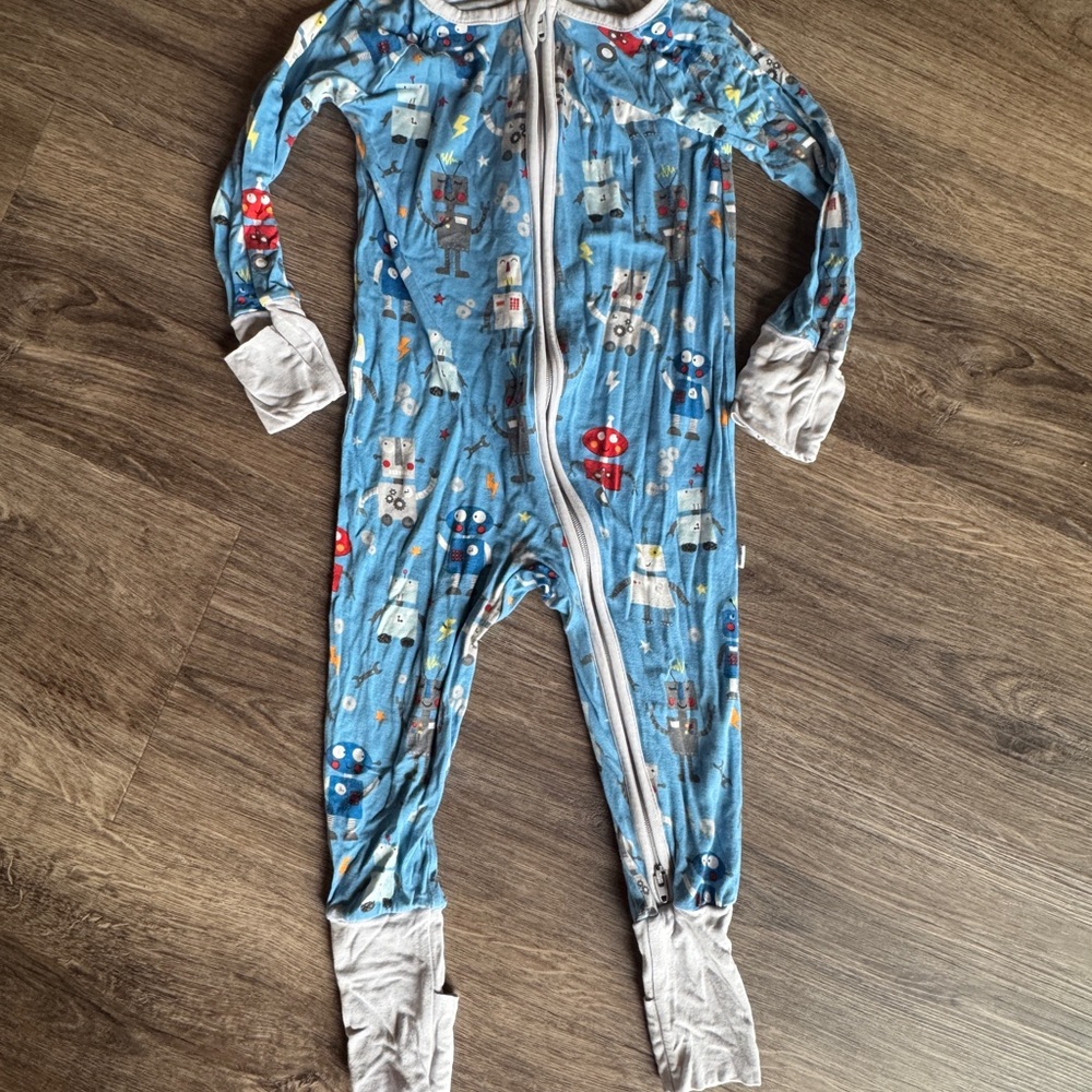 Little Sleepies Robots Zippy 6-12